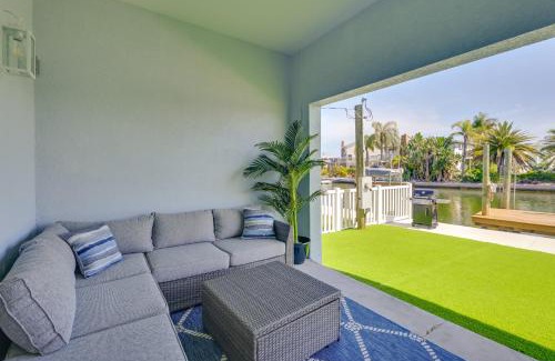 Hudson Beach Estates House | Waterfront Hudson Townhome with Dock Access!