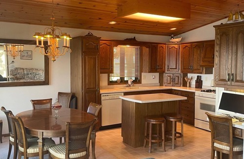 Little Sturgeon House | Waterfront Island View Retreat on Rileys Point in Southern Door County, WI