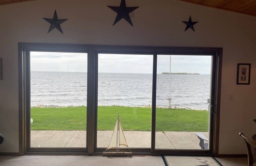 Little Sturgeon House | Waterfront Island View Retreat on Rileys Point in Southern Door County, WI