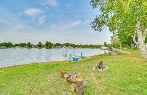 Lake City Cottage | Waterfront Lake City Home w/Deck & Boat Dock!