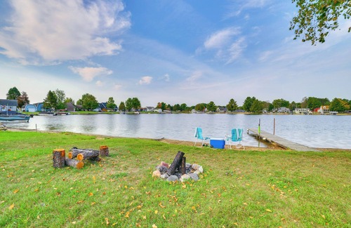 Lake City Cottage | Waterfront Lake City Home w/Deck & Boat Dock!