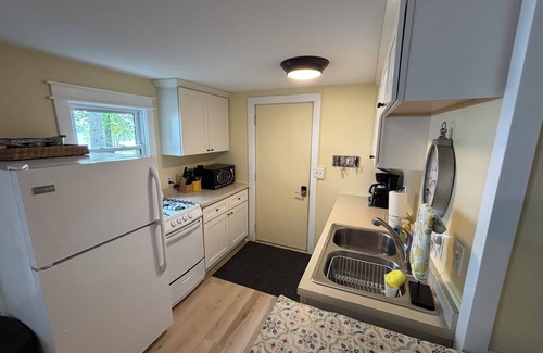 Traverse City Cottage | Waterfront Lake Leelanau Cottage with Shared Private Beach