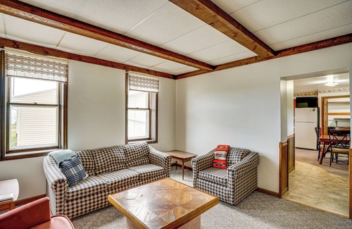 Manitowoc House | Waterfront Lake Michigan Home on 15 Acres!