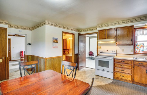 Manitowoc House | Waterfront Lake Michigan Home on 15 Acres!