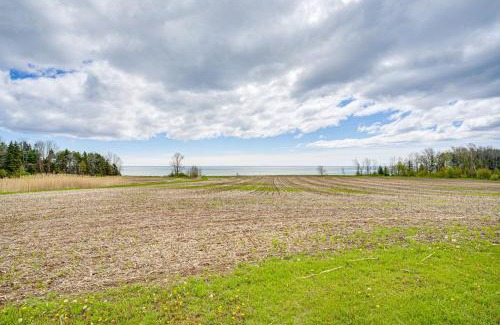 Manitowoc House | Waterfront Lake Michigan Home on 15 Acres!