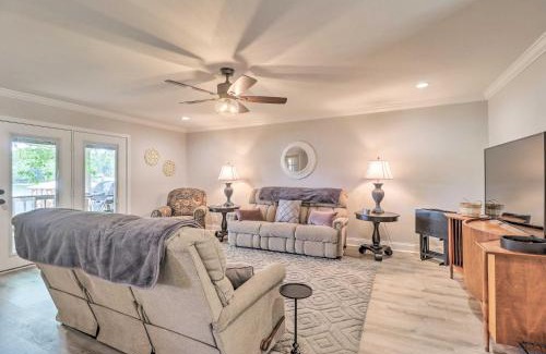 Milledgeville House | Waterfront Lake Sinclair Home with Boat Dock!