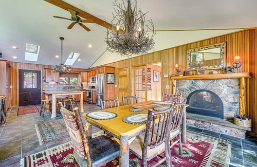 Putnam Station House | Waterfront Lake George Lodge w/Boat Dock & Deck!