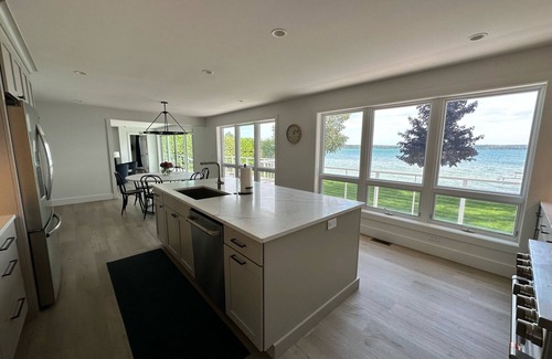 Elk Rapids House | Waterfront Lakehouse - Completely Remodeled - Watersports + Hot Tub
