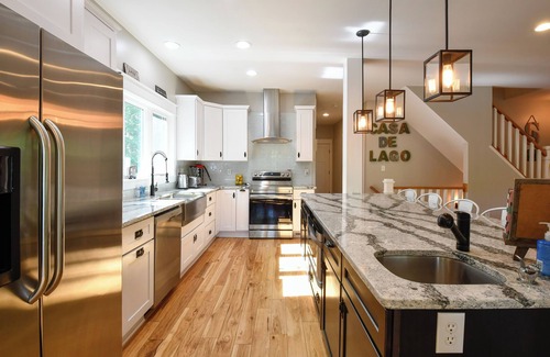 Aspen Hill House | Waterfront living on the private side of Lake Anna 3+ acre estate! New Home!
