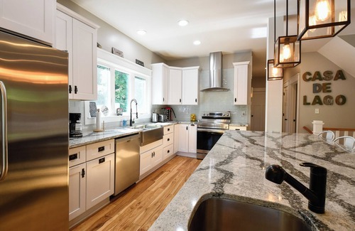Aspen Hill House | Waterfront living on the private side of Lake Anna 3+ acre estate! New Home!