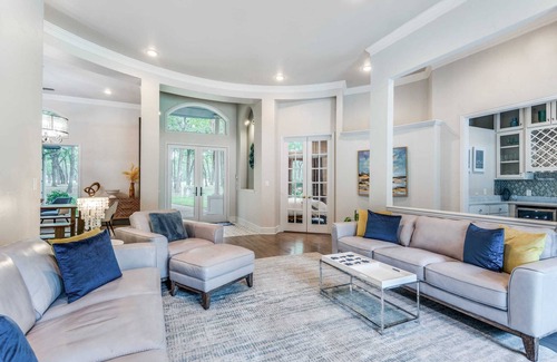 Lakewood Village House | Waterfront Luxury Living with 4-BR, Pool and Views