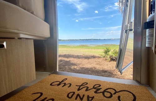 Winter Garden House | Waterfront Luxury Airstream on An Orange Grove