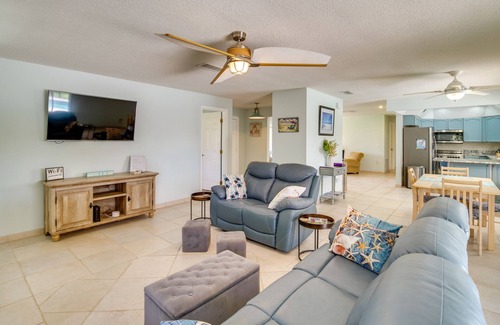 Holiday Cove House | Waterfront Merritt Island Vacation Rental w/Pool!