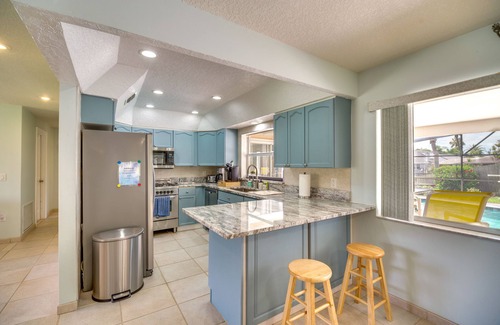 Holiday Cove House | Waterfront Merritt Island Vacation Rental w/Pool!