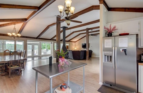 Augusta House | Waterfront Oasis: Relax by the Pool, Fish, Kayak, and Enjoy Fire Pit Gatherings!