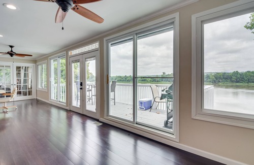Augusta House | Waterfront Oasis: Relax by the Pool, Fish, Kayak, and Enjoy Fire Pit Gatherings!