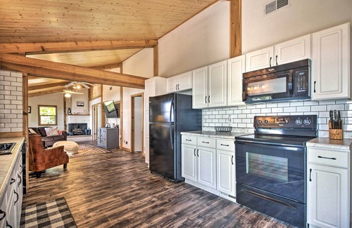 Onamia Cabin | Waterfront Onamia Retreat w/Dock & Fire Pit!
