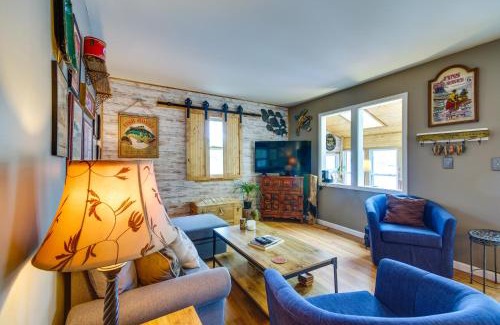 Rocky Mount House | Waterfront Ozarks Home with Hot Tub, Bar and Dock