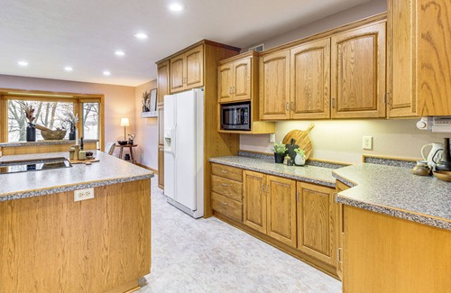 Ashby House | Waterfront Pelican Lake Gem in Ashby!