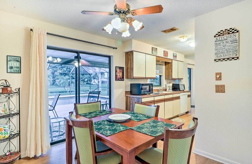 Port Saint Lucie House | Waterfront Port St Lucie Home w/Lanai & Pool