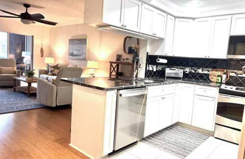 Englewood Condo | Waterfront property and 5 minutes from the beach!