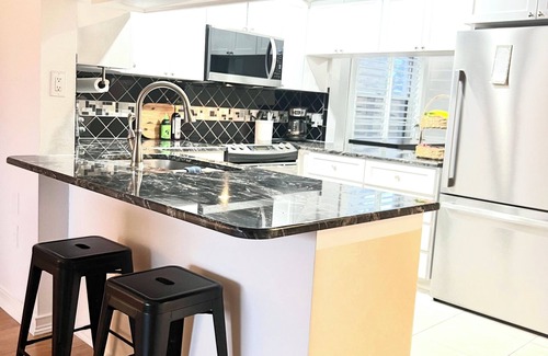 Englewood Condo | Waterfront property and 5 minutes from the beach!