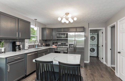 Shenandoah House | Waterfront Renovated Modern A-Frame Hot Tub Game Room Kayaks