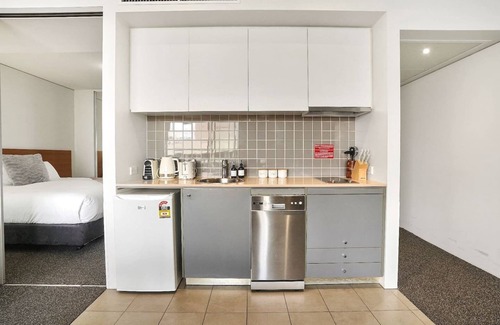 Cairns Central Business District Apartment | Waterfront Retreat at Harbour Lights – Stylish Apartment with Stunning Ocean Views!