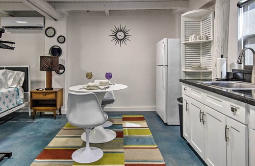 Arroyo City Apartment | Waterfront Rio Hondo Studio w/Shared Grill & Dock