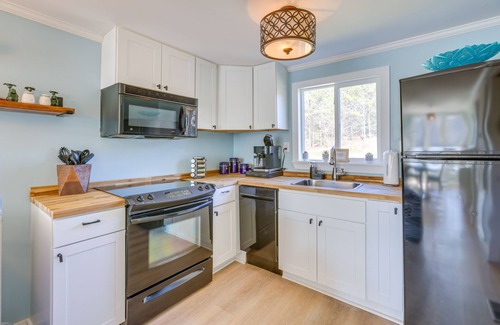 Shelby House | Waterfront Shelby Home w/Fireplace & Scenic Decks