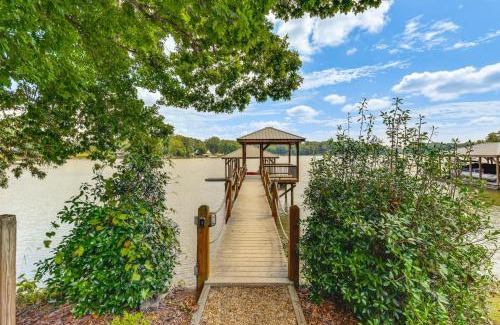 Sherrills Ford House | Waterfront Sherrills Ford Home with Pool and Boat Dock