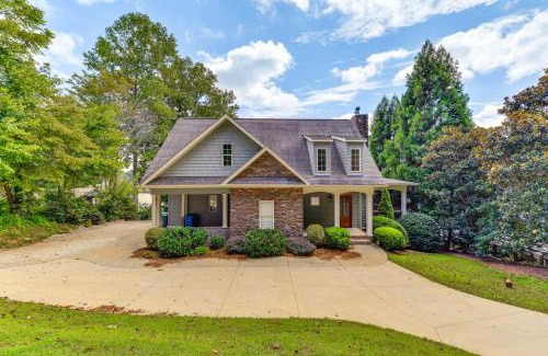 Sherrills Ford House | Waterfront Sherrills Ford Home with Pool and Boat Dock