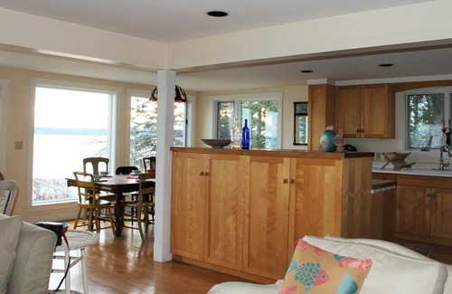 Hancock Point House | Waterfront, sunsets, 10 steps to water, heated, hiking, pets, Cutler Beach House