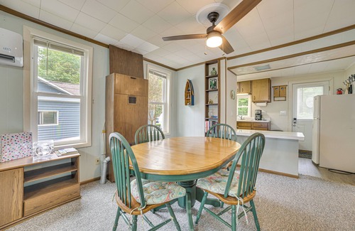 Tawas City House | Waterfront Tawas Lake Retreat w/Fire Pit!