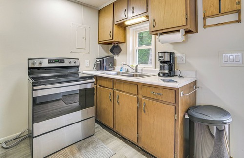 Tawas City House | Waterfront Tawas Lake Retreat w/Fire Pit!