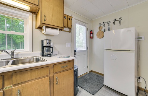 Tawas City House | Waterfront Tawas Lake Retreat w/Fire Pit!