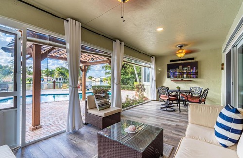 Coral Shores Villa | Waterfront Villa: Heated Pool, Dock, Kayaks
