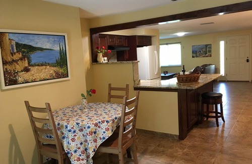 Warm Mineral Springs House | Waterfront Villa Manatee on Warm Mineral Springs *Pool *Deck