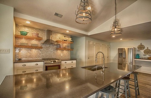 Mayhew House | WATERFRONT W/AMAZING OPEN WATER VIEW, BOAT DOCK W/SEATING, DECK WITH FIREPIT