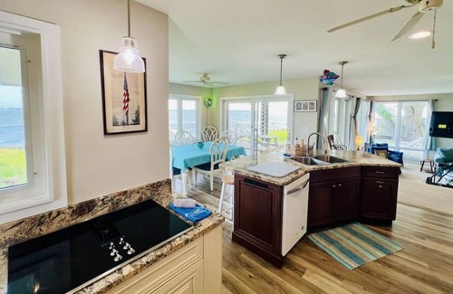 Morehead City Apartment | Waterfront w/New Heated Pool and Private Pier.