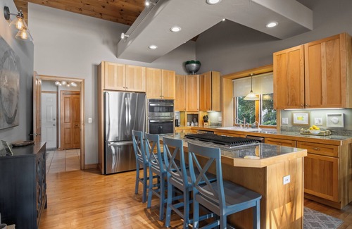 Traverse City House | Waterfront w/sandy bottom swimming in Traverse City, Multi-week, A/C, dog ok