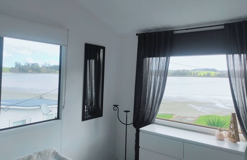 Pahi House | Waterfront weekend stay. Harbour view.