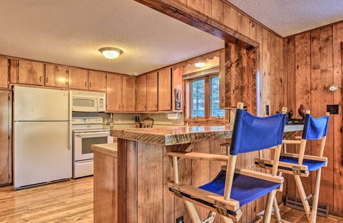 Pine River Cabin | Waterfront Whitefish Lake Home w/Dock!