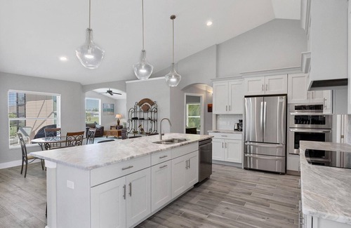 Pine Valley House | Waterside Retreat - beautiful pool home with river views