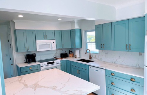 Point Judith House | Waterview! Charming Updated Pt. Judith Beach Home
