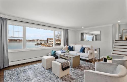 Cove - East Side - Shippan House | Waterview house walking distance from Cove Beach-5 mins to downtown-only 40 min to NYC