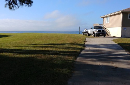 Hertford House | WaterWinds! Waterfront Private house w/dock, Pet friendly
