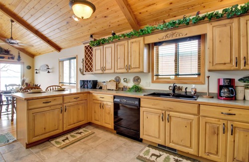 Waubun Cabin | Waubun Lake Cabin w/Private Dock + Fire Pit!
