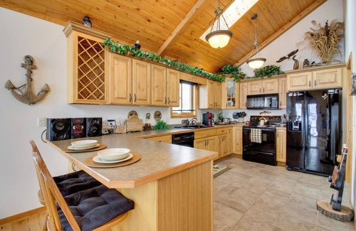 Waubun Cabin | Waubun Lake Cabin w/Private Dock + Fire Pit!
