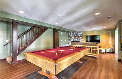 Pine River House | Waupaca Lakefront Home with Pool Table and Dock!